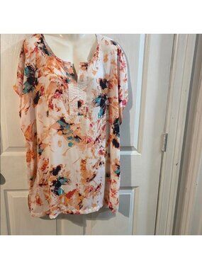 Floral Burst Women's Blouse